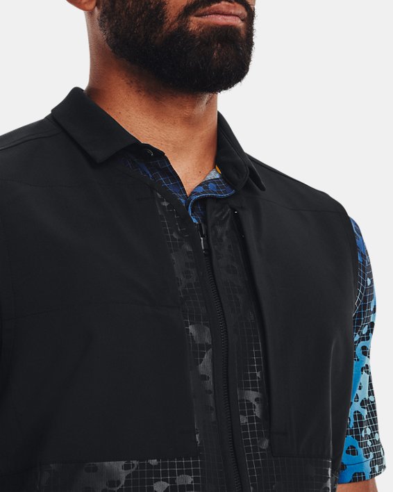 Men's Curry Utility Vest, Black, pdpMainDesktop image number 3